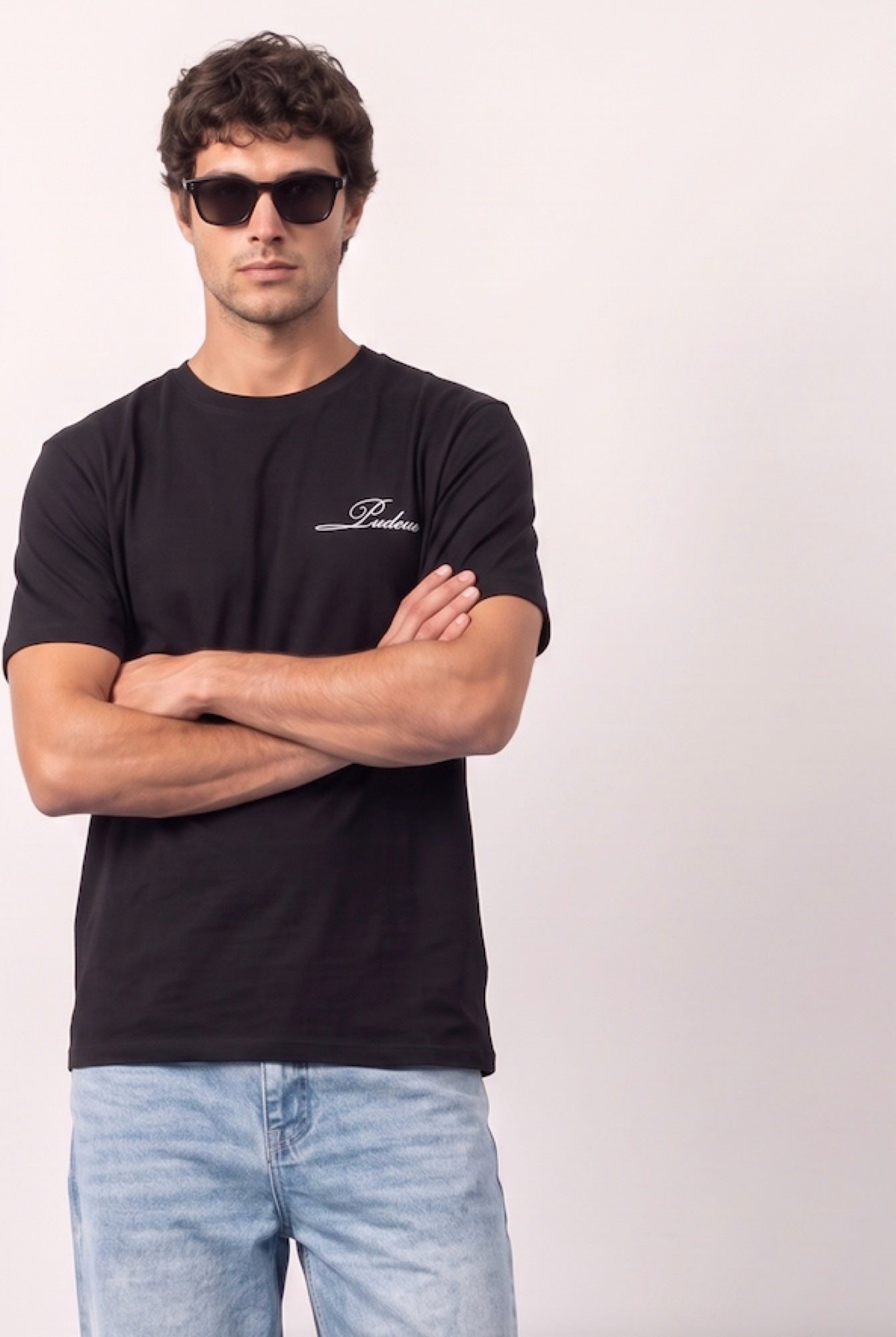 PUDEUC Tee — Black — 3