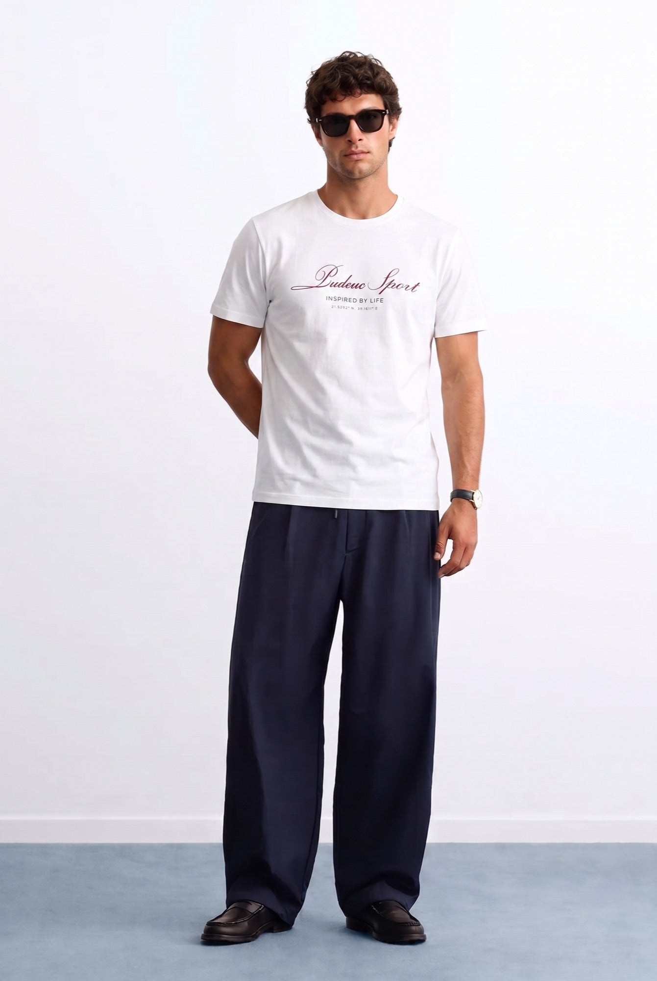 PUDEUC Tee — White — 3